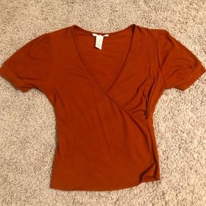 Caution To The Wind Rust Cross-Over Top